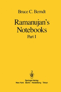 Abbildung von: Ramanujan's Notebooks - Springer