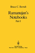 Cover: Ramanujan's Notebooks - Springer