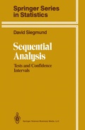 Cover: Sequential Analysis - Springer