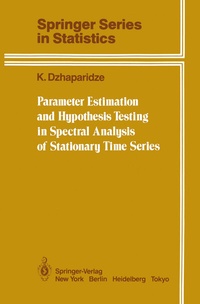 Abbildung von: Parameter Estimation and Hypothesis Testing in Spectral Analysis of Stationary Time Series - Springer