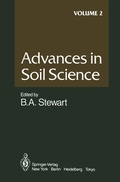 Cover: Advances in Soil Science - Springer