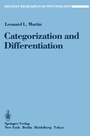 Cover: Categorization and Differentiation - Springer