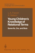 Cover: Young Children's Knowledge of Relational Terms - Springer