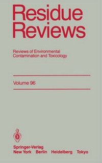 Abbildung von: Residue Reviews - Springer