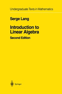 Abbildung von: Introduction to Linear Algebra - Springer
