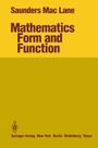 Cover: Mathematics Form and Function - Springer