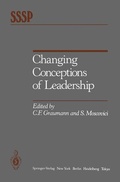 Cover: Changing Conceptions of Leadership - Springer