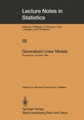 Cover: Generalized Linear Models - Springer