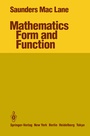 Cover: Mathematics Form and Function - Springer