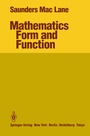Cover: Mathematics Form and Function - Springer