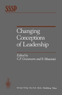 Enlarge image Cover: Changing Conceptions of Leadership - Springer