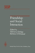 Cover: Friendship and Social Interaction - Springer