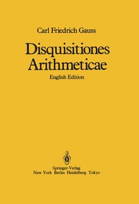 Abbildung von: Disquisitiones Arithmeticae - Springer