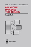 Cover: Relational Database Technology - Springer