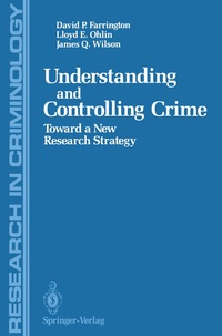Enlarge image Cover: Understanding and Controlling Crime - Springer