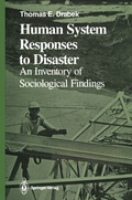 Cover: Human System Responses to Disaster - Springer