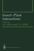 Cover: Insect-Plant Interactions - Springer