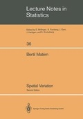Cover: Spatial Variation - Springer