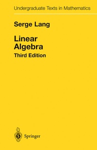 Abbildung von: Linear Algebra - Springer