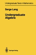 Cover: Undergraduate Algebra - Springer