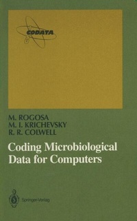 Enlarge image Cover: Coding Microbiological Data for Computers - Springer