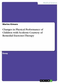 Abbildung von: Changes in Physical Performance of Children with Scoliosis Courtesy of Remedial Exercises Therapy - GRIN Verlag