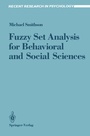 Cover: Fuzzy Set Analysis for Behavioral and Social Sciences - Springer