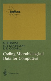 Enlarge image Cover: Coding Microbiological Data for Computers - Springer