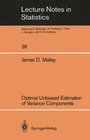 Cover: Optimal Unbiased Estimation of Variance Components - Springer