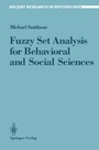 Cover: Fuzzy Set Analysis for Behavioral and Social Sciences - Springer