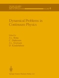 Cover: Dynamical Problems in Continuum Physics - Springer