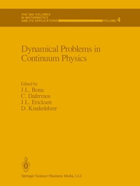 Enlarge image Cover: Dynamical Problems in Continuum Physics - Springer