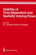 Cover: Stability of Time Dependent and Spatially Varying Flows - Springer