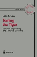 Cover: Taming the Tiger - Springer