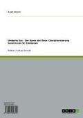 Cover: Umberto Eco - Der Name der Rose: Charakterisierung Severin von St. Emmeram - GRIN Verlag