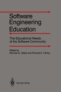 Cover: Software Engineering Education - Springer