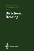Cover: Directional Hearing - Springer