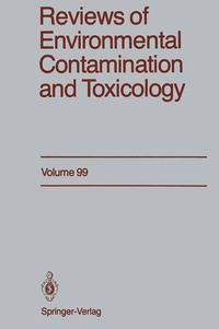 Abbildung von: Reviews of Environmental Contamination and Toxicology - Springer