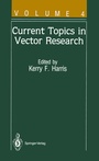 Cover: Current Topics in Vector Research - Springer