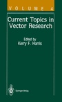 Cover: Current Topics in Vector Research - Springer