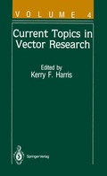 Cover: Current Topics in Vector Research - Springer