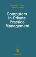 Cover: Computers in Private Practice Management - Springer