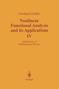 Cover: Nonlinear Functional Analysis and its Applications - Springer