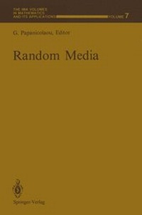 Enlarge image Cover: Random Media - Springer