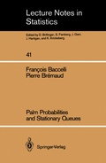 Cover: Palm Probabilities and Stationary Queues - Springer