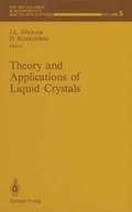 Cover: Theory and Applications of Liquid Crystals - Springer