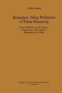 Abbildung von: Boundary Value Problems of Finite Elasticity - Springer