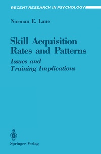 Enlarge image Cover: Skill Acquisition Rates and Patterns - Springer