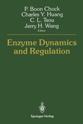 Cover: Enzyme Dynamics and Regulation - Springer