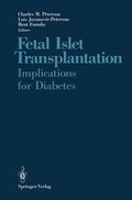 Cover: Fetal Islet Transplantation - Springer